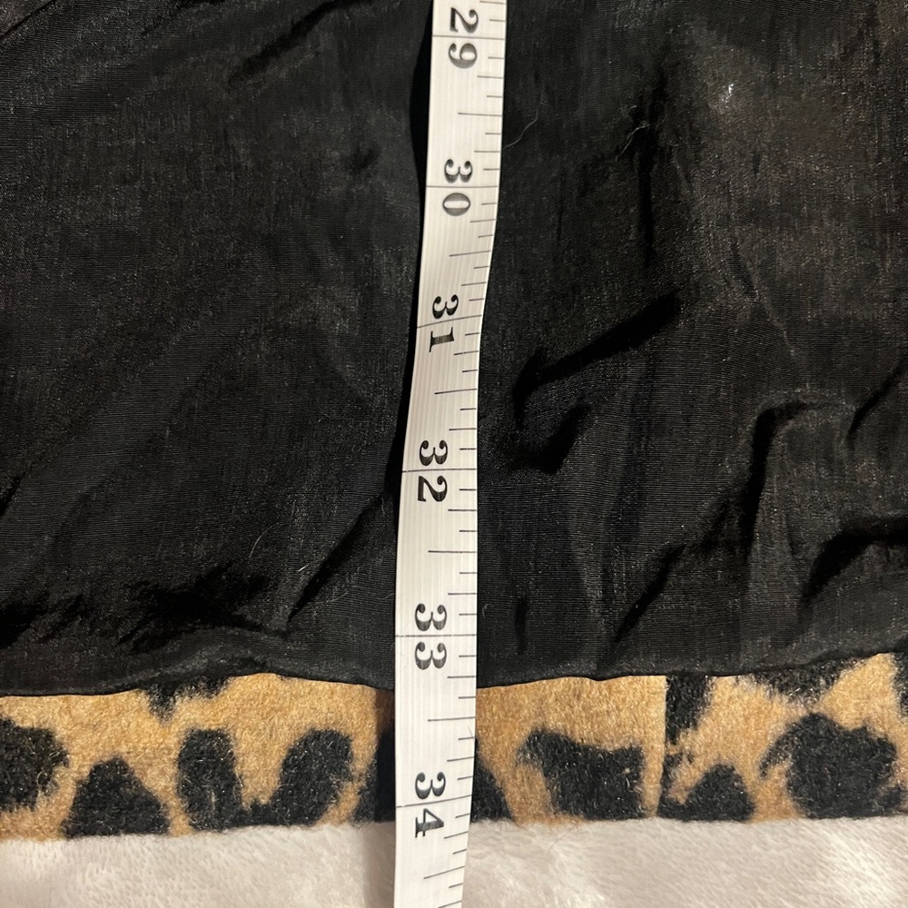 ✨HOST PICK ✨Lulus leopard print jacket Feline Fantastic Tan Leopard Print Coat - Picture 7 of 8